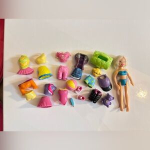 Vintage Polly Pocket Play Pack Set